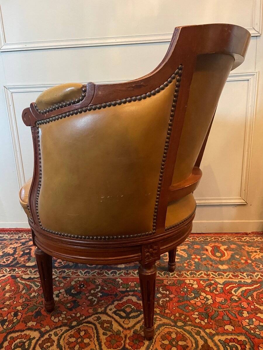 Fauteuil de bureau Tournant De Style Louis XVI