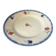 Mary lou plate decorated with small flowers in digoin earthenware