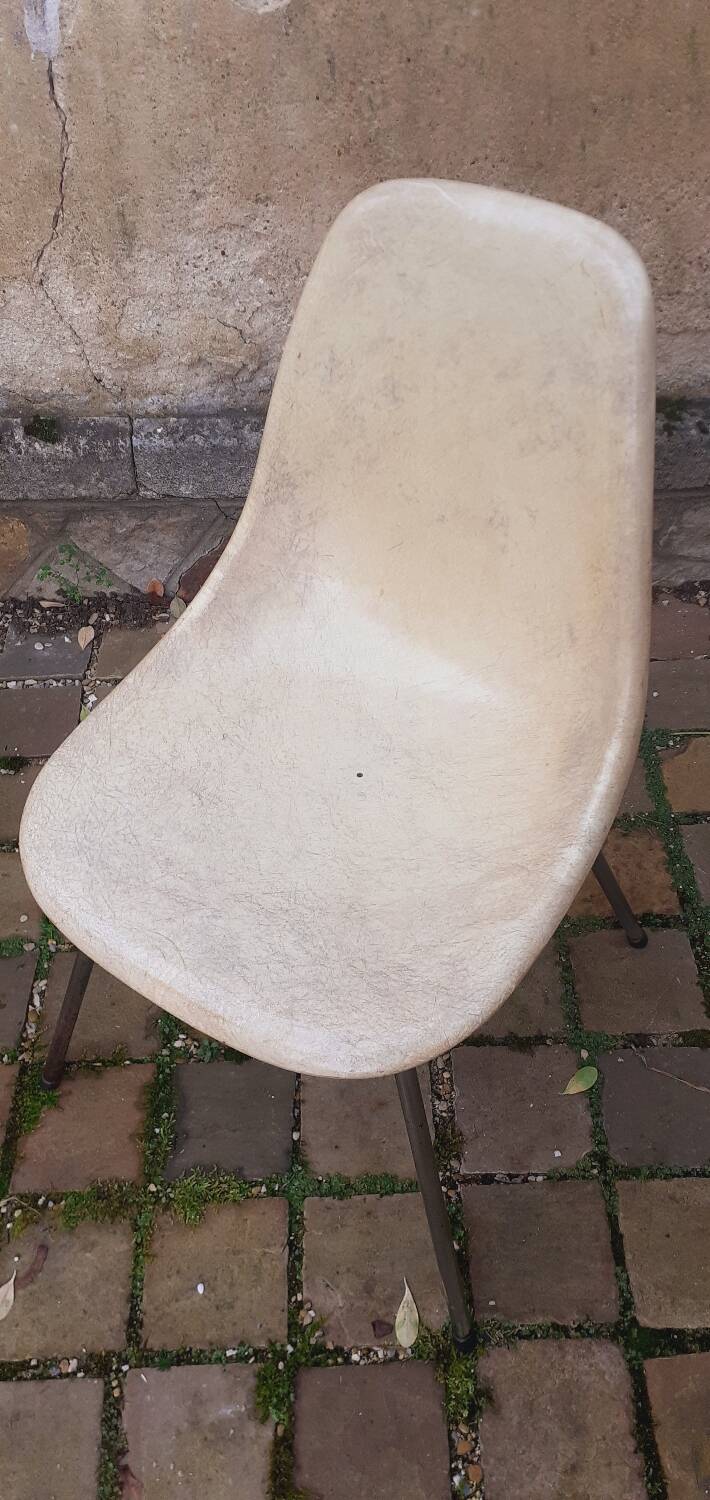 Pair of 1970s DSX chairs by Charles and Ray Eames for Herman Miller