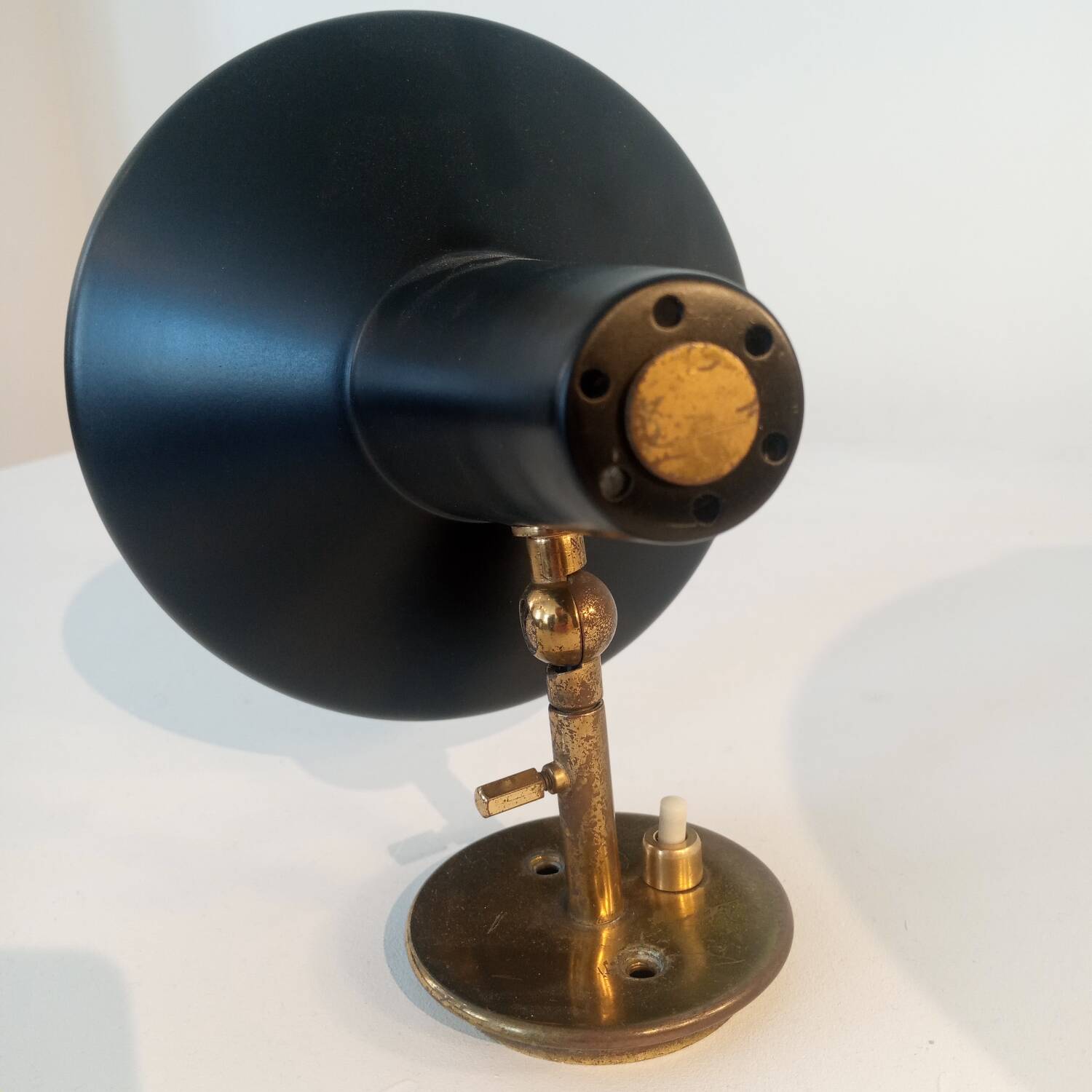 Gino Sarfatti wall lamp, Arteluce edition, Italy, 1950s