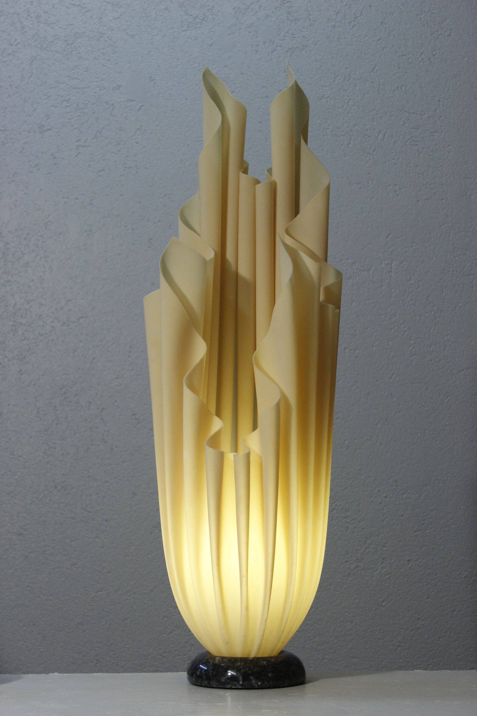 Large floor lamp Georgia Jacob model Athena France 1980s