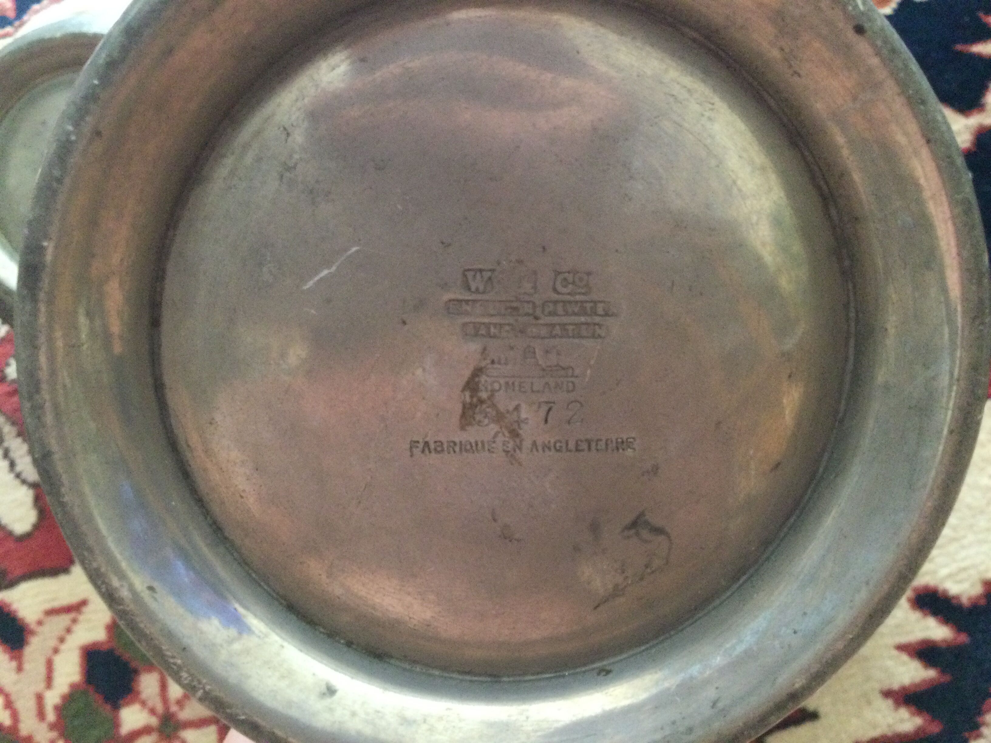 Tea and coffee service English Pewter Homeland