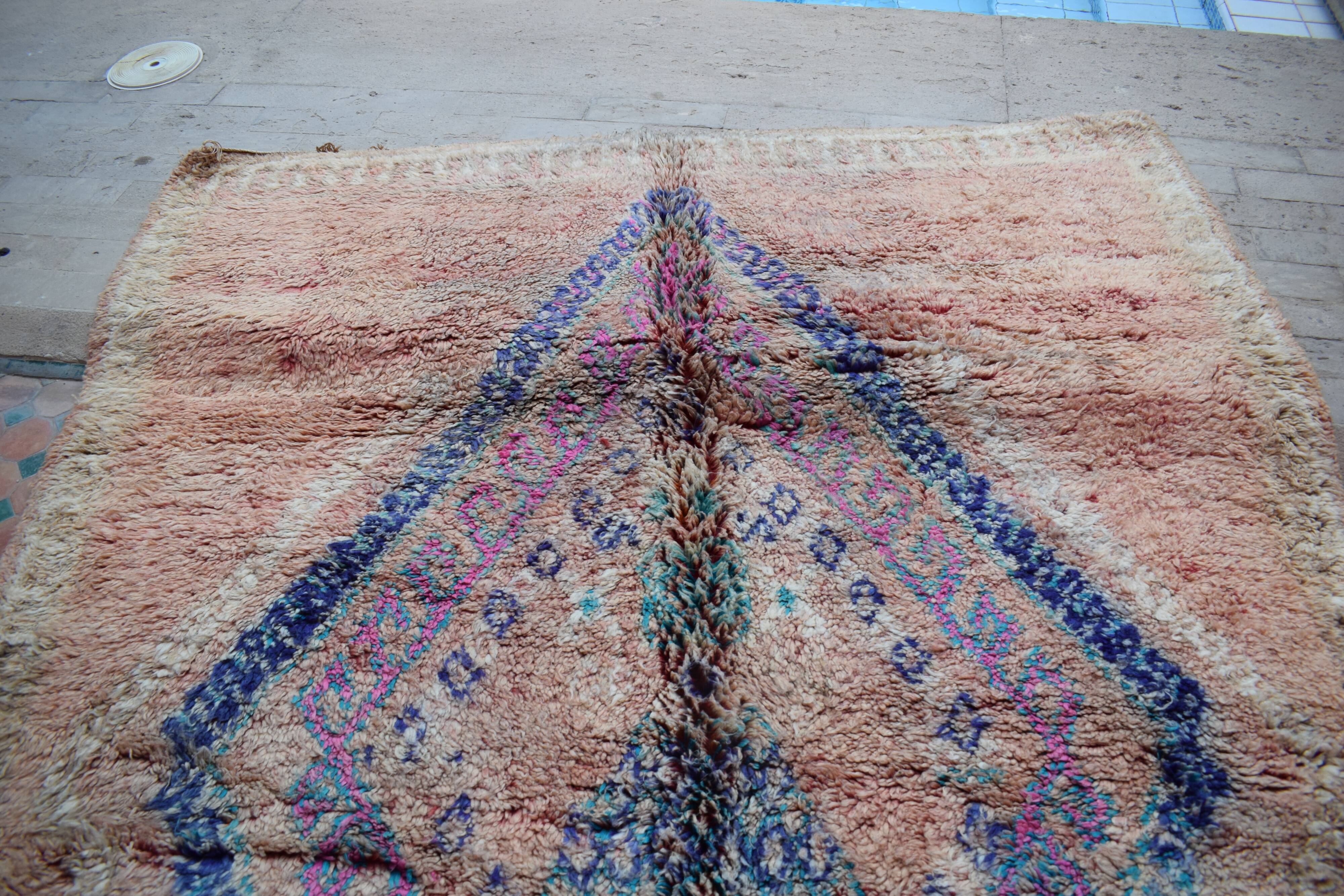 Moroccan Berber rug vintage atlas, 302x202 cm