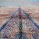 Tapis berbère marocain vintage atlas, 302x202 cm