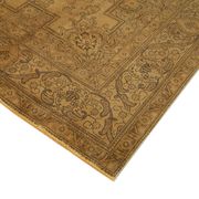 Tapis de laine jaune persan surteint 293 cm x 380 cm