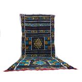 Handmade wool Berber rug 340 X 140 CM