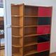 Shelf, glass-fronted bookcase
