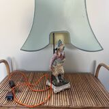 Staffordshire porcelain table lamp