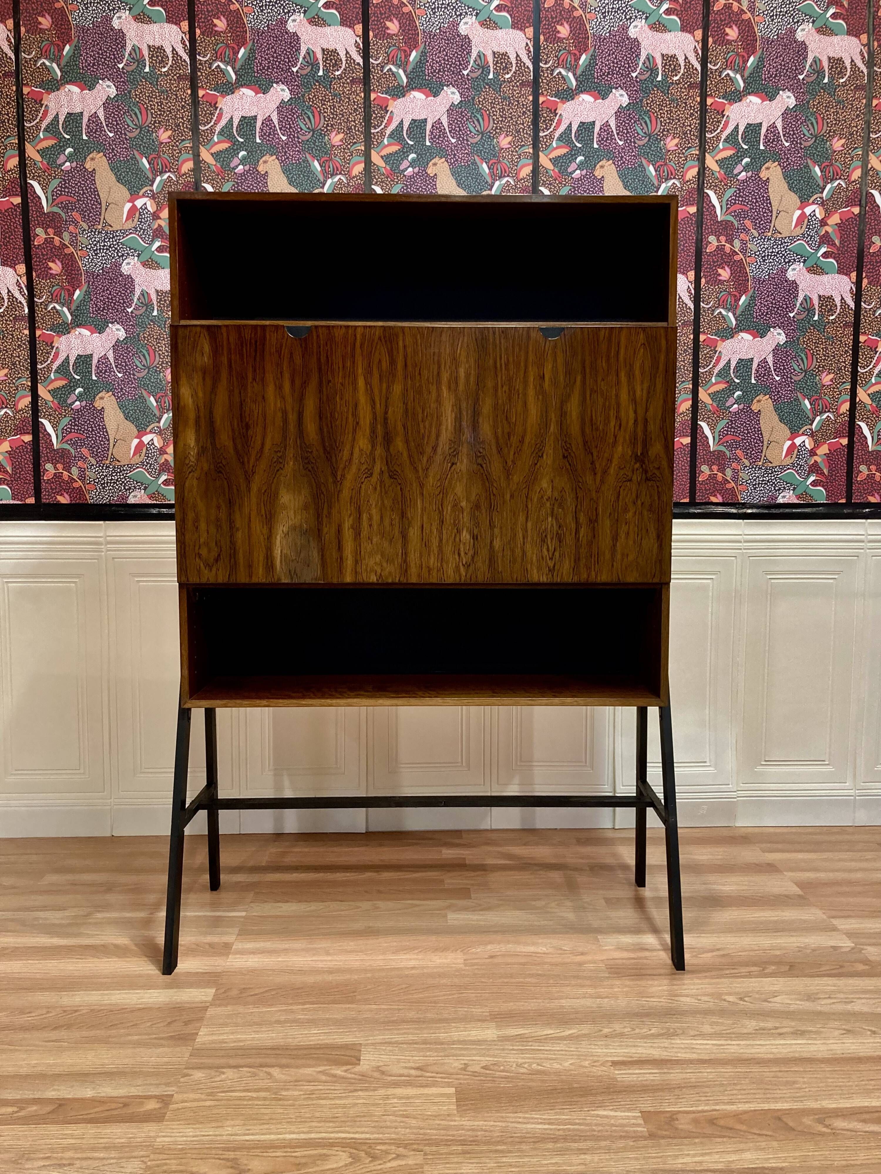 ROSEWOOD DESK SCANDINAVIAN DESIGN.