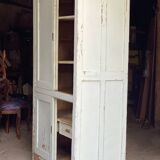 Armoire parisienne à 4 portes coulissantes vintage 1930-40
