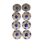 Old hollow plates VB blue flowers