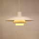 Vintage louis poulsen ph 4/3 pendant lamp: danish mid-century modern