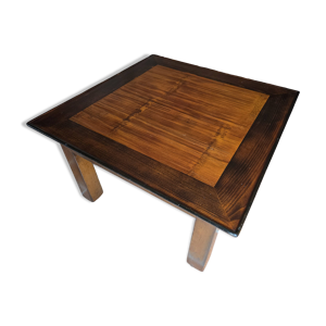 Table basse en bois massif - roche bobois