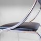 Set of Four Vintage Chromed Dining Chairs, Faux Leather, Italy, 1970