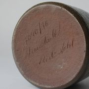 Vase en céramique moderne du milieu du siècle de Rudi Stahl