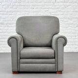 Fauteuil Gris en Tissu, 1990s