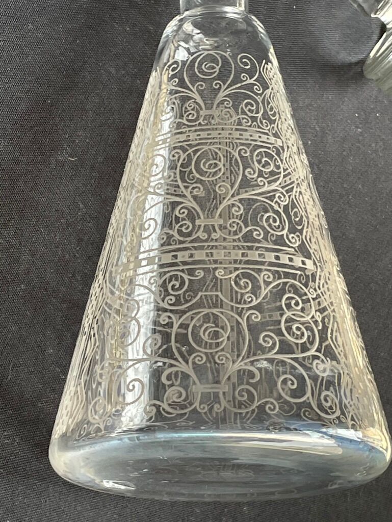 Carafe Baccarat service Lido – Art Deco