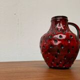 Strawberry pottery vase by Fratelli Fanciullacci for Bitossi, 1960s.