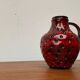 Strawberry pottery vase by Fratelli Fanciullacci for Bitossi, 1960s.