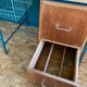 Bureau fer et bois