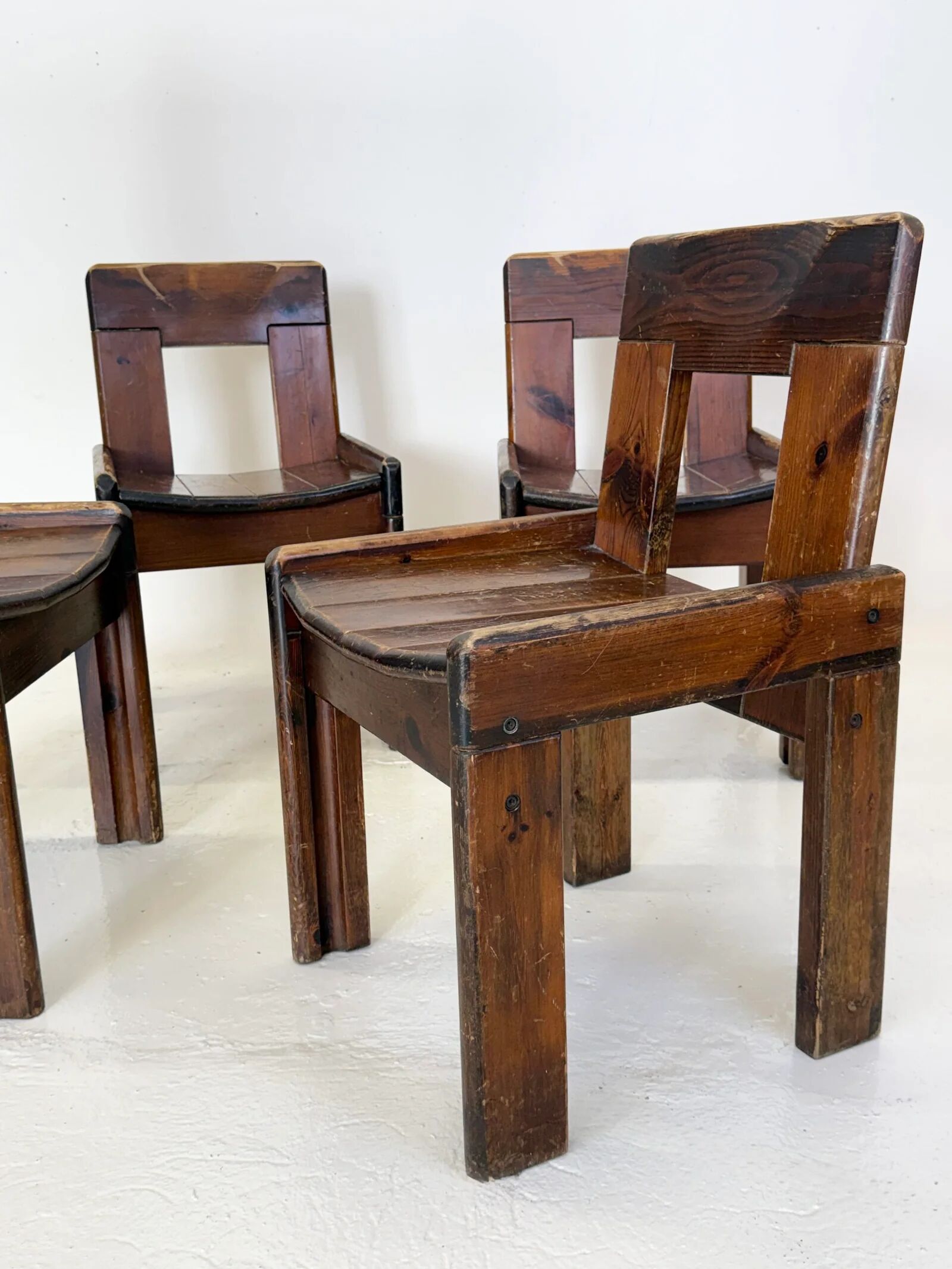 Chairs – Silvio Coppola for Fratelli Montina, 1970s