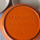 Egg dishes Le Creuset cast iron orange vintage 1970/1980