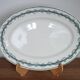 Iron earth oval dish