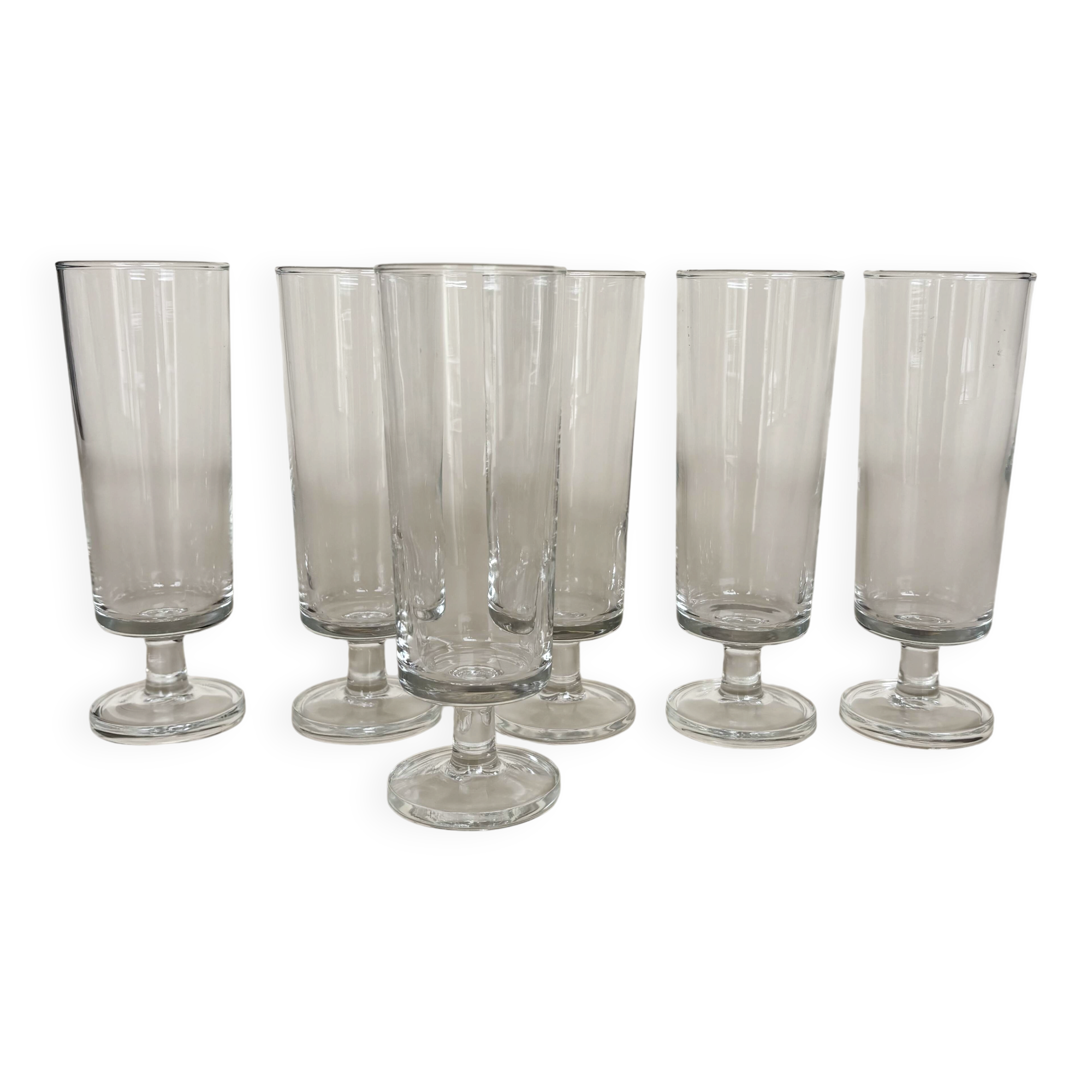 Set de 6 flûtes à champagne