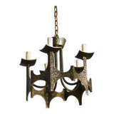 Plafonnier Brutalits de 1970 Production Italienne