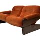 Vintage Space Age Sofa Two Seater Sofa Design 1970s