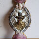 Vintage shell wall candle holder