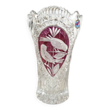 Hofbauer crystal vase