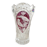 Hofbauer crystal vase