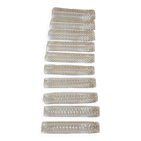 10 crystal knife holders