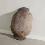 Antique Swedish Large Grey Wabi Sabi Wooden Tray, 1800s