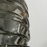 Vintage wall light, Murano glass and polished stainless steel, Italy, 1960.