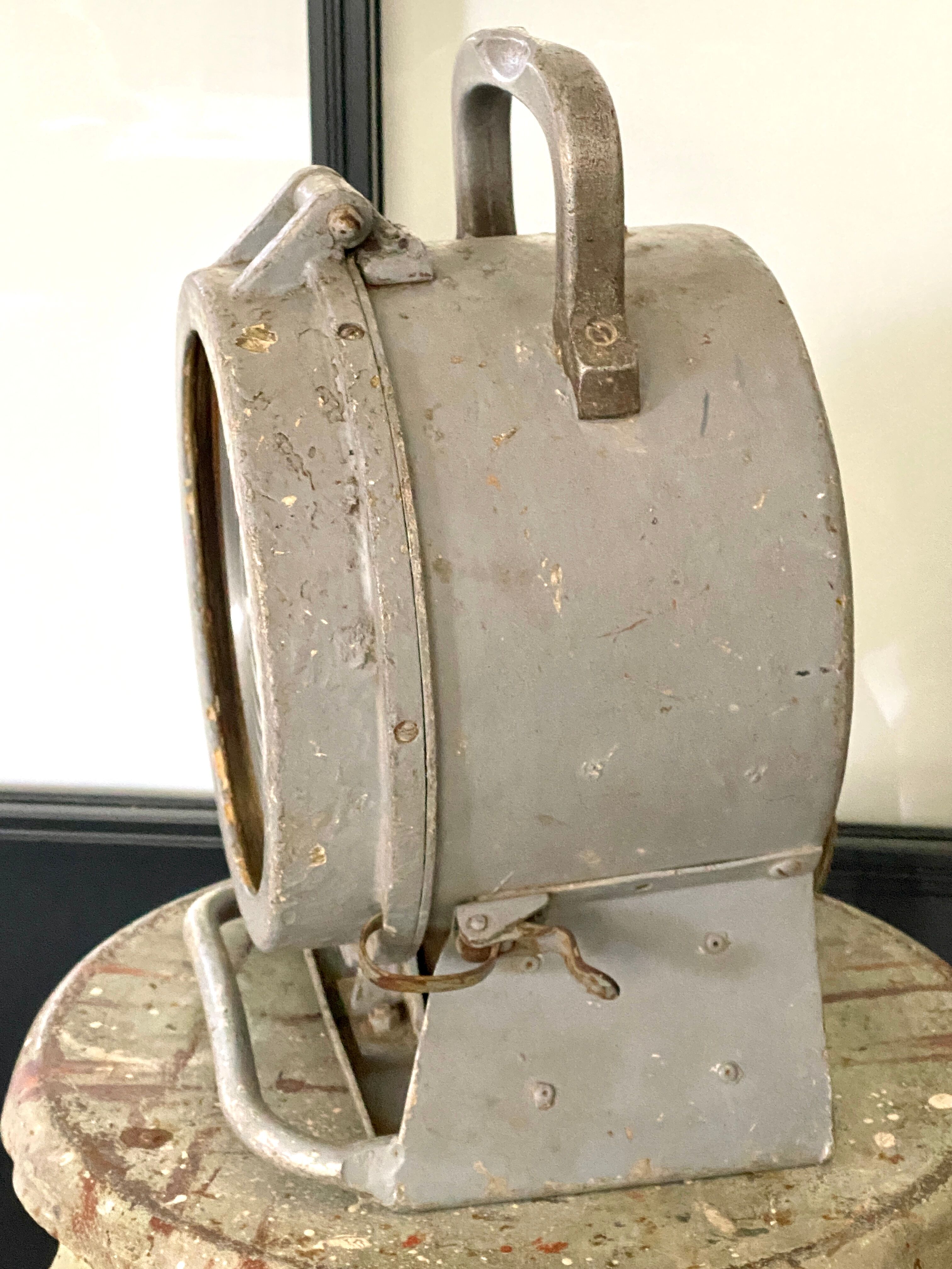 Ancienne lampe SNCF vintage