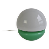 Glass table lamp, by Štěpán Tabera for OPP Jihlava, 1970s.