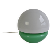 Glass table lamp, by Štěpán Tabera for OPP Jihlava, 1970s.