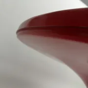 Red '4997' Dining Table by Gardella & Castelli for Kartell, Italy, 1970
