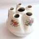Handcrafted tulip tree vase with ceramic flowers