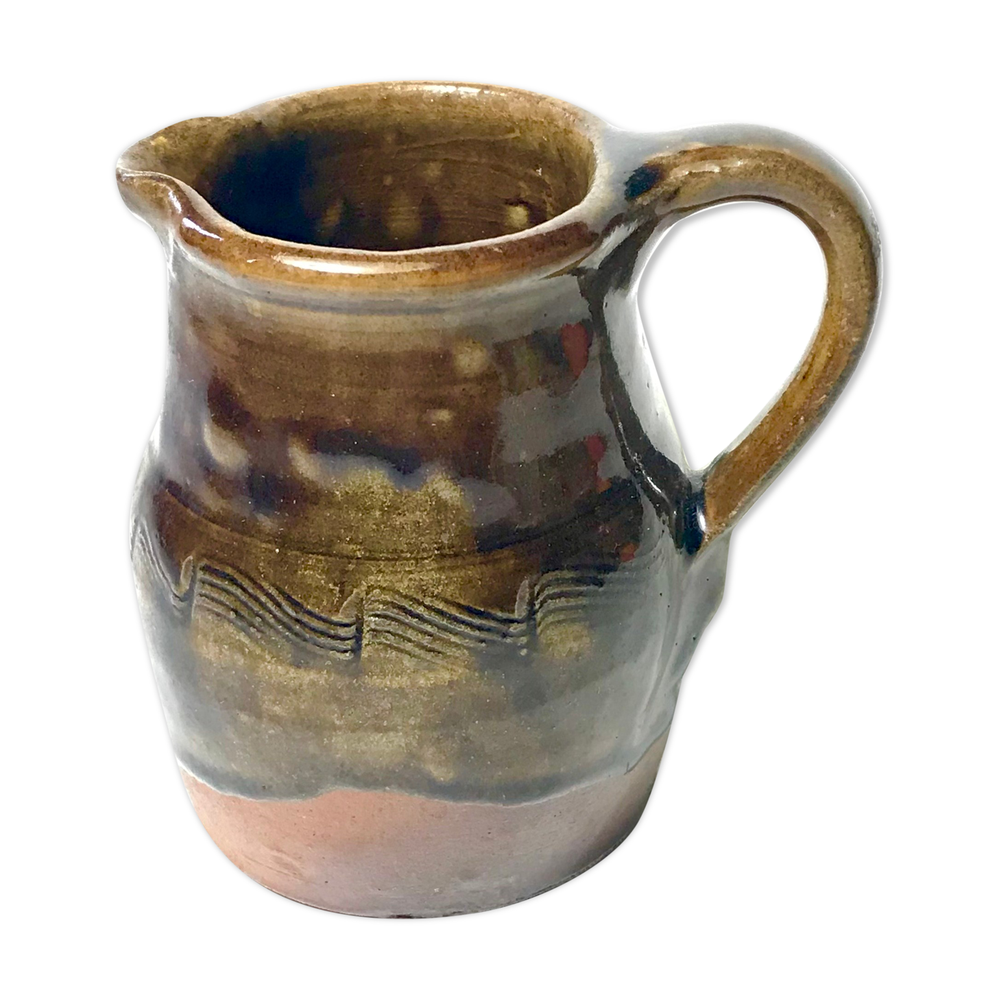 Jean Michel DOIX sandstone pitcher Puisaye the great ceramic terminal of the 20th century