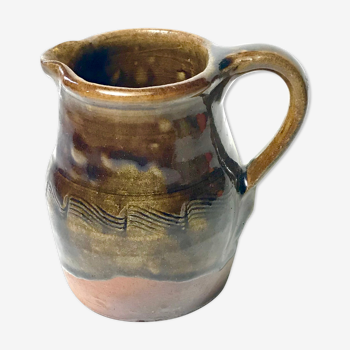 Jean Michel DOIX sandstone pitcher Puisaye the great ceramic terminal of the 20th century