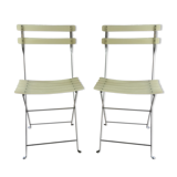 Set de 2 chaises pliantes d'appoint