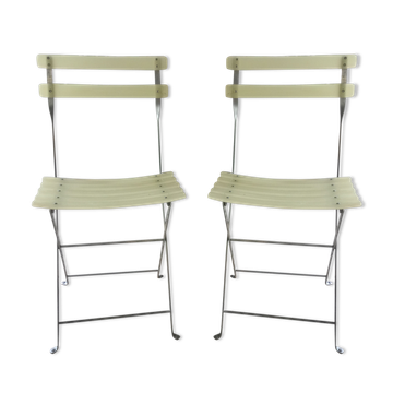 Set de 2 chaises pliantes d'appoint