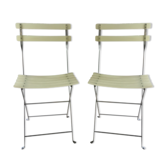 Set de 2 chaises pliantes d'appoint