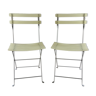 Set de 2 chaises pliantes d'appoint