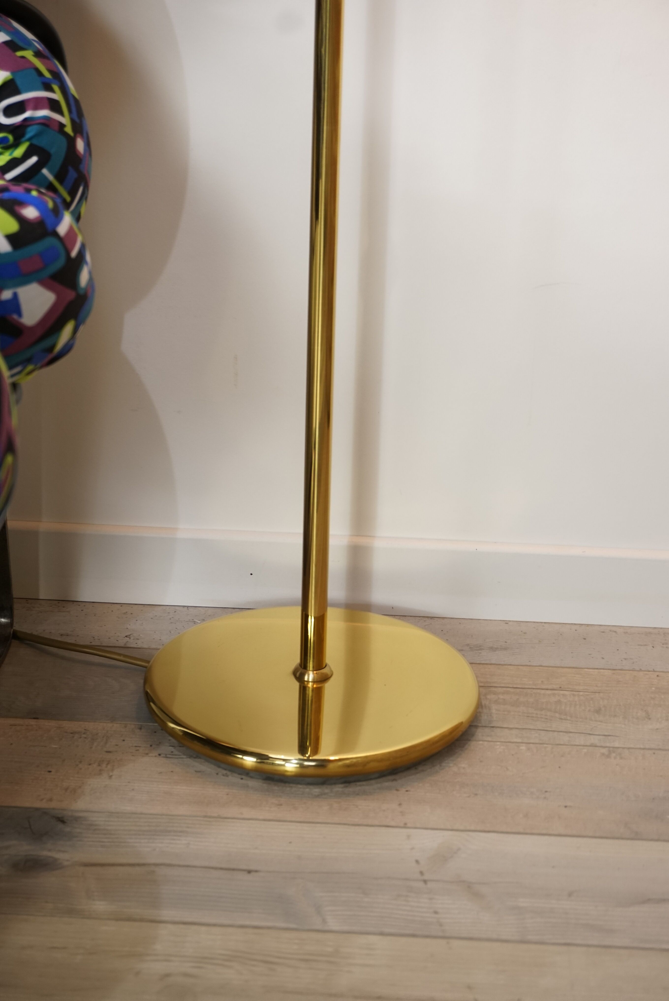 Brass floor lamp design by Sische 50-60 years