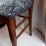 Two Louis Philippe chairs re-labeled "Reptiles"