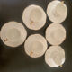 Lot de 6 tasses à café et soucoupes